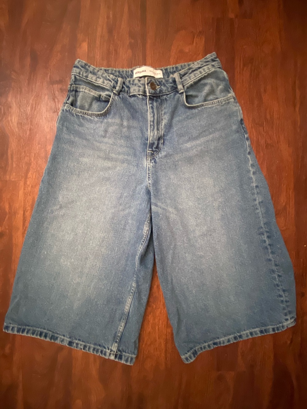 Oversized Long Denim Jorts!!!!